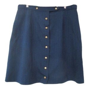 Mod Vintage Boho Plus Size Mini Skirt 16 14 1x Xl - image 1